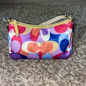 Vintage coach purse Multicolor